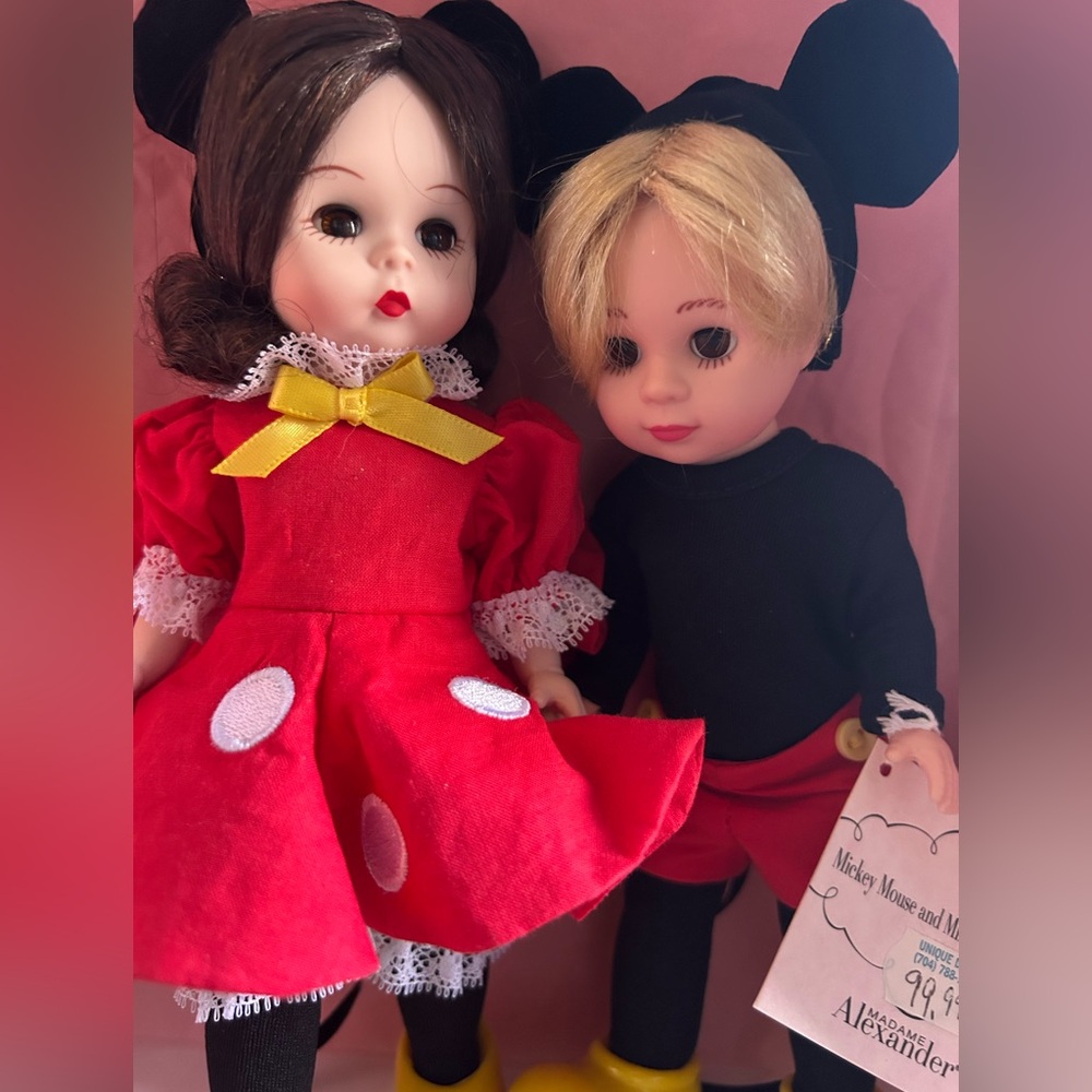 Madame Alexander Minnie & Mickey Mouse set